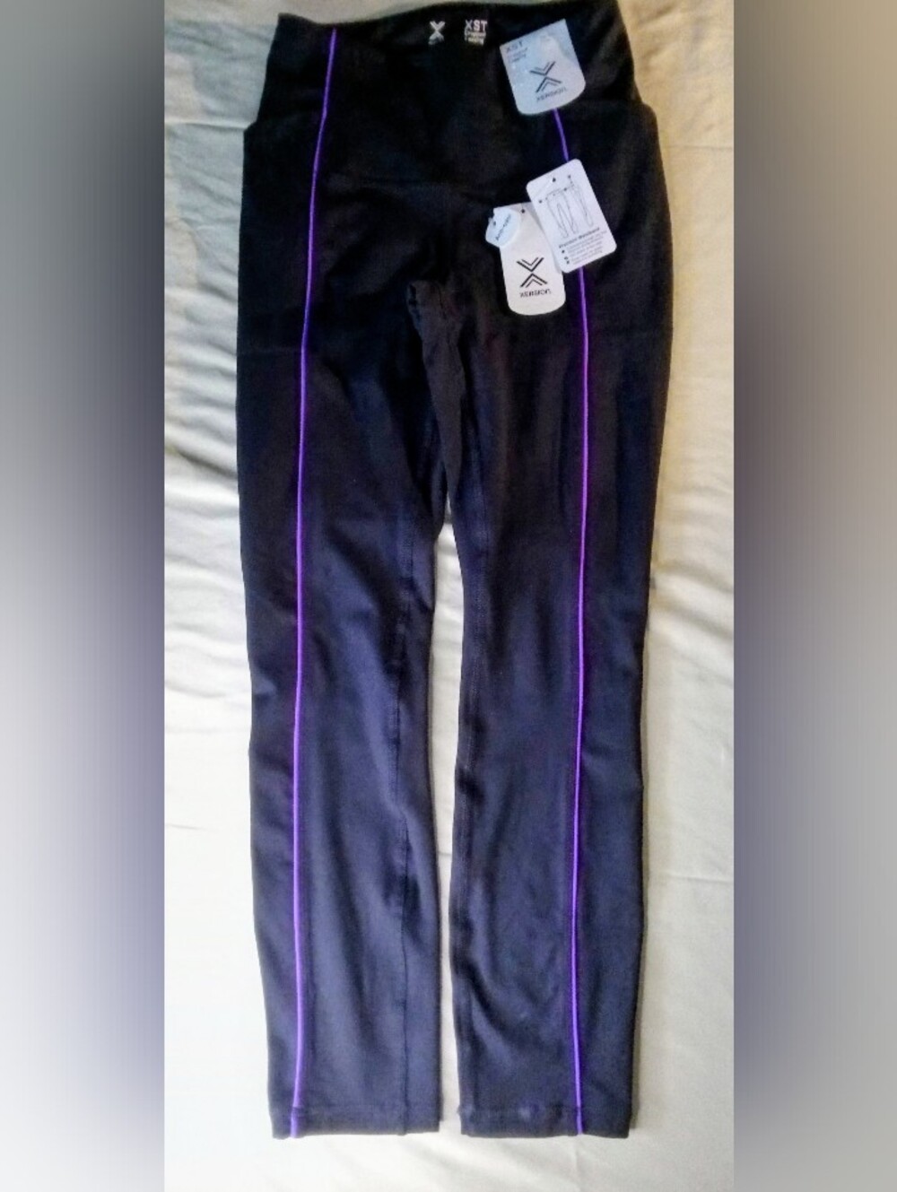 Xersion Activewear Capri Leggings Dark Purple Size Small Medium